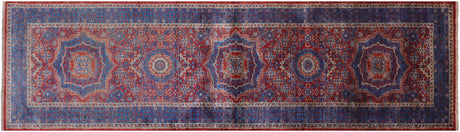 Runner Mamluk Hand-Knotted Wool Rug - Manhattan Rugs