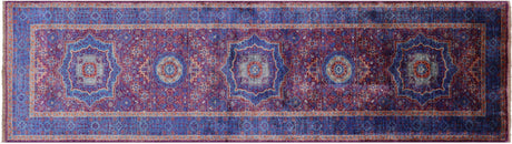 Runner Mamluk Hand Knotted Wool Rug - Manhattan Rugs