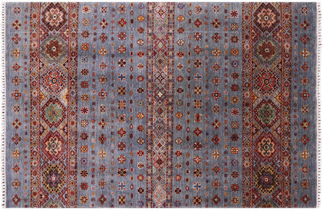 Super Kazak Khorjin Hand Knotted Wool Rug - Manhattan Rugs