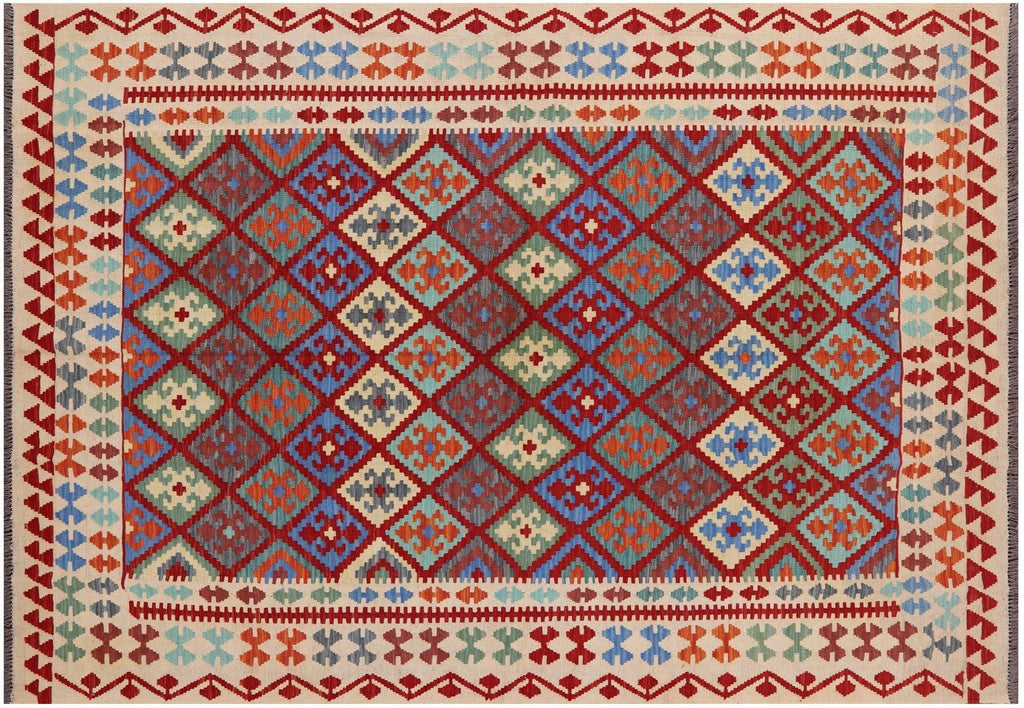 Flat Weave Kilim Wool On Wool Rug - Manhattan Rugs
