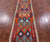 Runner Reversible Kilim Flat Weave Wool On Wool Rug - Manhattan Rugs