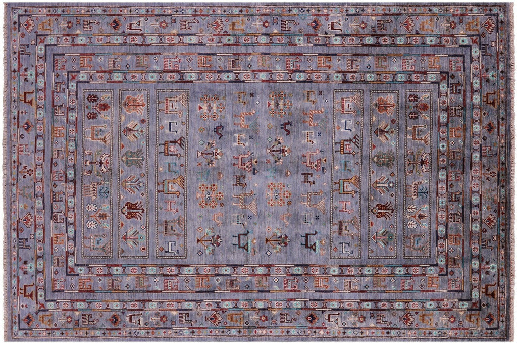 Tribal Persian Gabbeh Handmade Wool Rug - Manhattan Rugs
