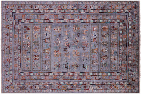 Tribal Persian Gabbeh Handmade Wool Rug - Manhattan Rugs