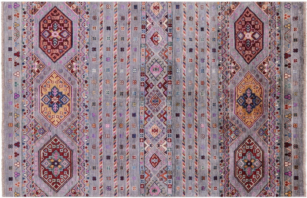 Super Kazak Khorjin Hand Knotted Rug - Manhattan Rugs