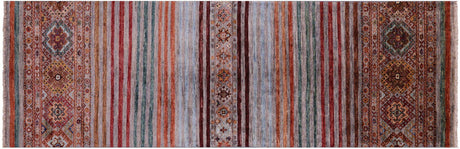 Runner Khorjin Super Kazak Handmade Wool Rug - Manhattan Rugs