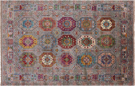 Fine Turkmen Hand-Knotted Wool Rug - Manhattan Rugs