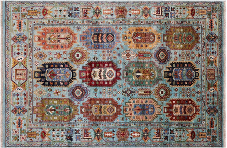 Fine Turkmen Ersari Hand Knotted Wool Rug - Manhattan Rugs