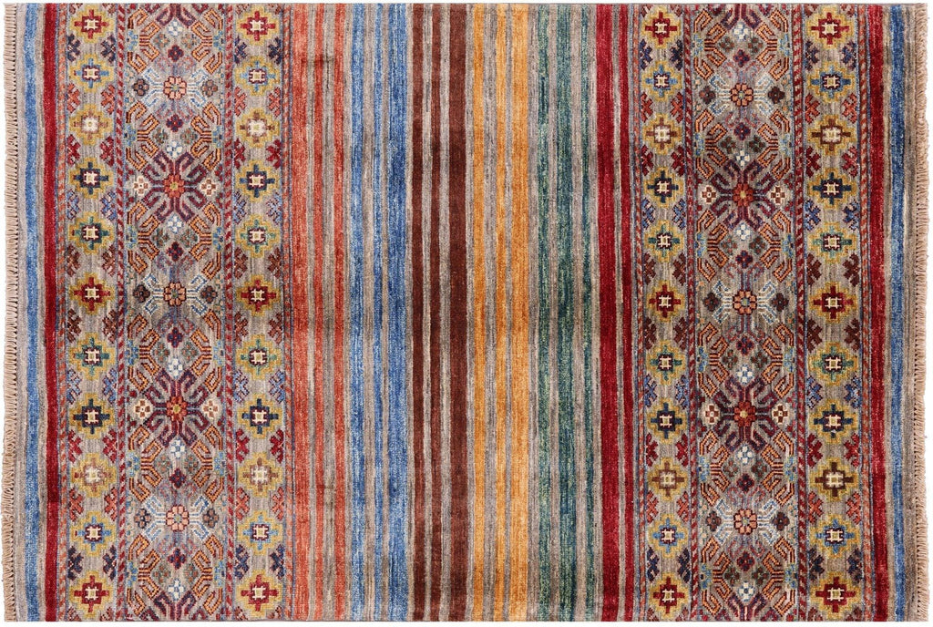 Khorjin Super Kazak Handmade Wool Rug - Manhattan Rugs