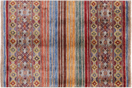 Khorjin Super Kazak Handmade Wool Rug - Manhattan Rugs