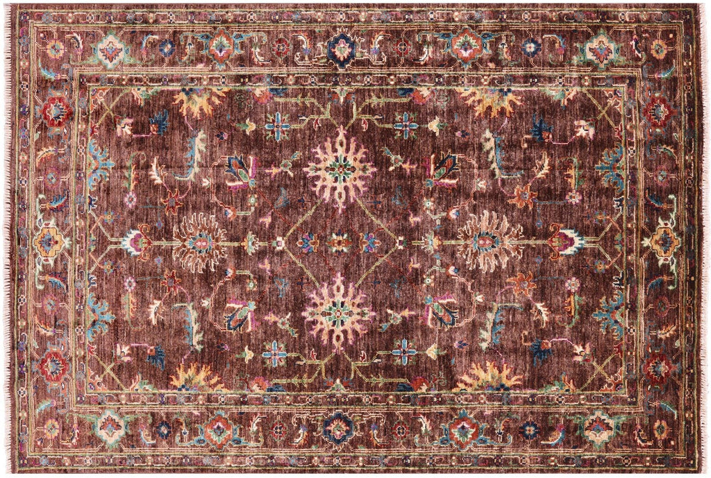 Persian Tabriz Hand-Knotted Wool Rug - Manhattan Rugs
