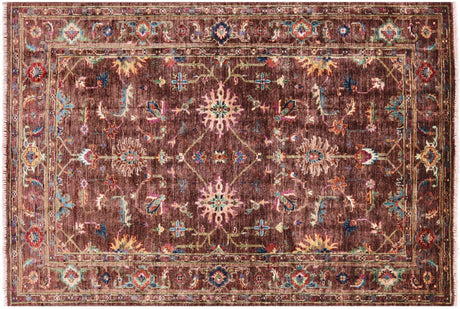 Persian Tabriz Hand-Knotted Wool Rug - Manhattan Rugs