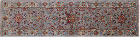 Runner Hand-Knotted Persian Tabriz Rug - Manhattan Rugs