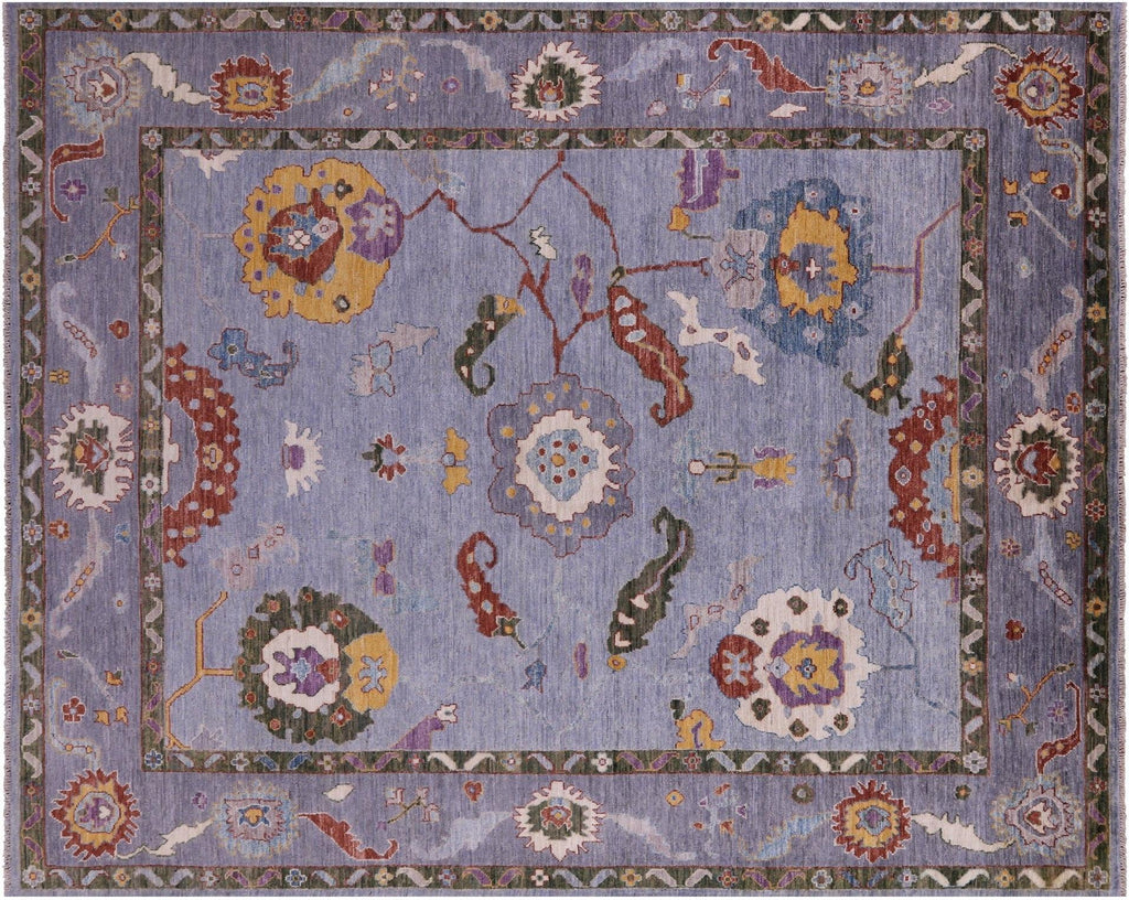 Hand Knotted Turkish Oushak Wool Rug - Manhattan Rugs
