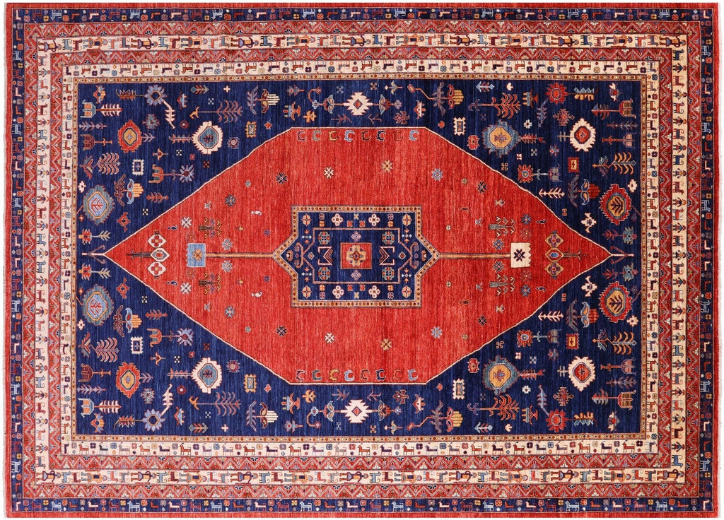 Hand Knotted Persian Fine Serapi Wool Rug - Manhattan Rugs