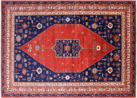 Hand Knotted Persian Fine Serapi Wool Rug - Manhattan Rugs