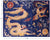 Hand Knotted Dragon And Phoenix Design Wool Rug - Manhattan Rugs