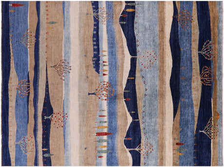 Persian Gabbeh Tribal Handmade Rug - Manhattan Rugs