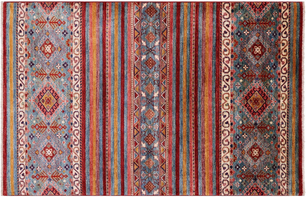 Super Kazak Khorjin Handmade Wool Rug - Manhattan Rugs