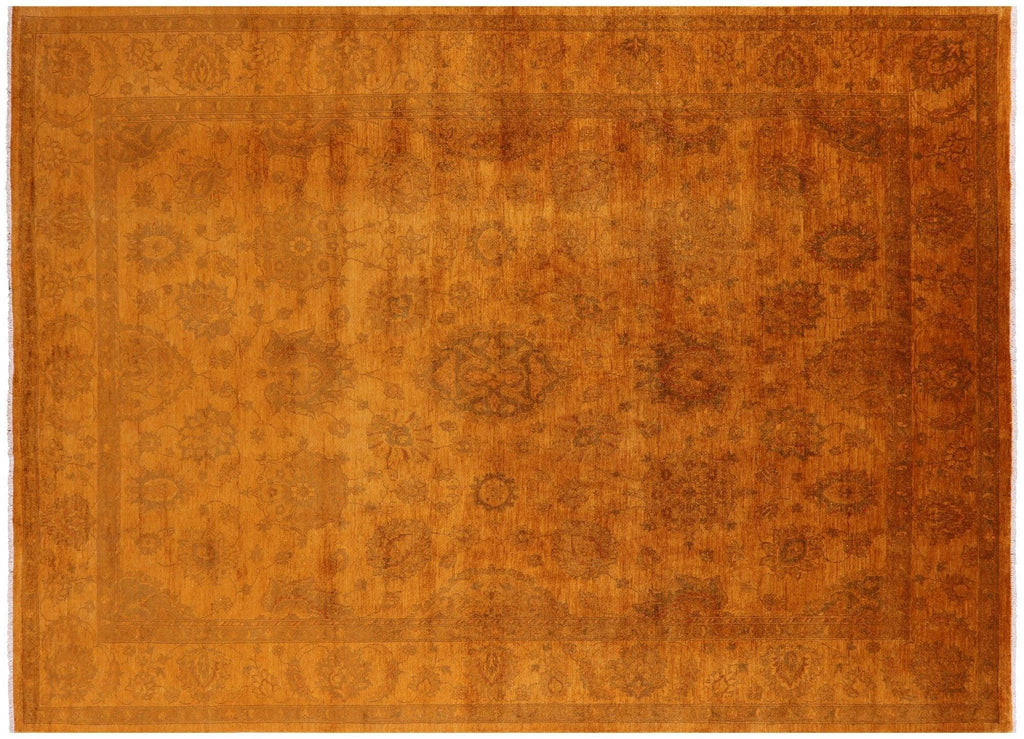 Handmade Overdyed Full Pile Wool Rug - Manhattan Rugs