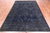 Full Pile Overdyed Hand Knotted Wool Rug 5' 11" X 9' 0" - Q12718
