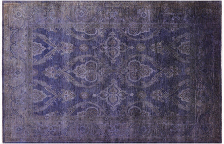 Full Pile Overdyed Hand Knotted Wool Rug - Manhattan Rugs