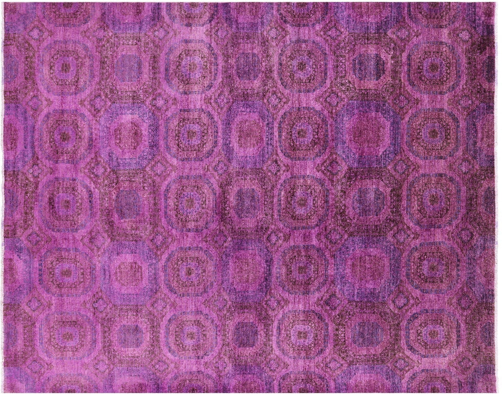 Hand-Knotted Full Pile Overdyed Mamluk Rug - Manhattan Rugs