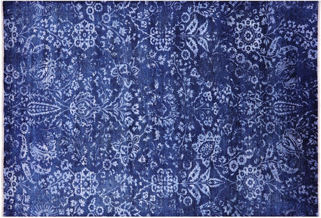 Wool & Silk Modern Handmade Rug - Manhattan Rugs