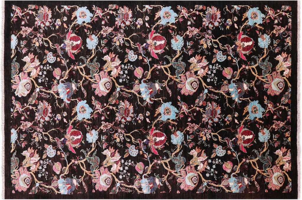 Persian Tabriz Hand-Knotted Wool Rug - Manhattan Rugs