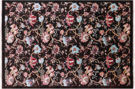 Persian Tabriz Hand-Knotted Wool Rug - Manhattan Rugs