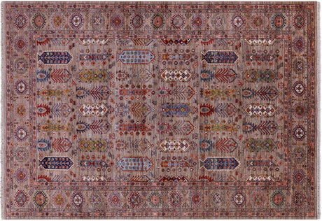 Handmade Fine Turkmen Ersari Wool Rug - Manhattan Rugs