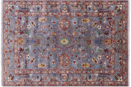 Persian Tabriz Hand-Knotted Wool Rug - Manhattan Rugs