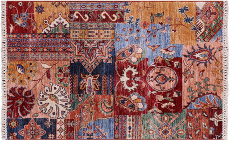 Handmade Super Kazak Wool Rug - Manhattan Rugs