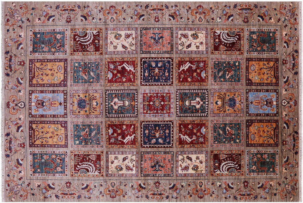 Persian Garden Design Hand-Knotted Rug - Manhattan Rugs
