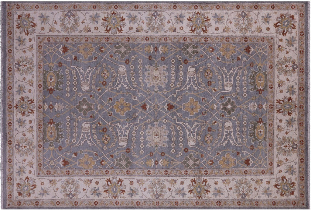 Turkish Oushak Handmade Wool Rug - Manhattan Rugs