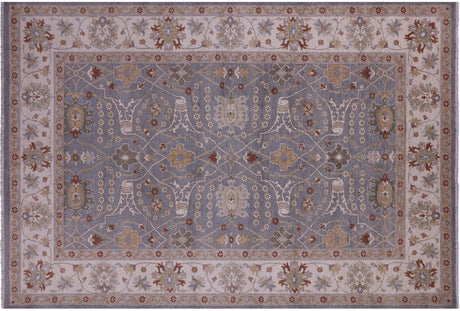 Turkish Oushak Handmade Wool Rug - Manhattan Rugs