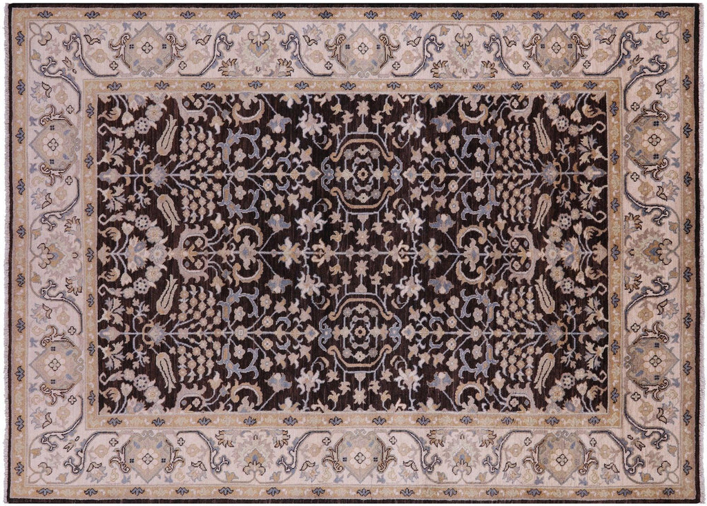 Turkish Oushak Handmade Wool Rug - Manhattan Rugs