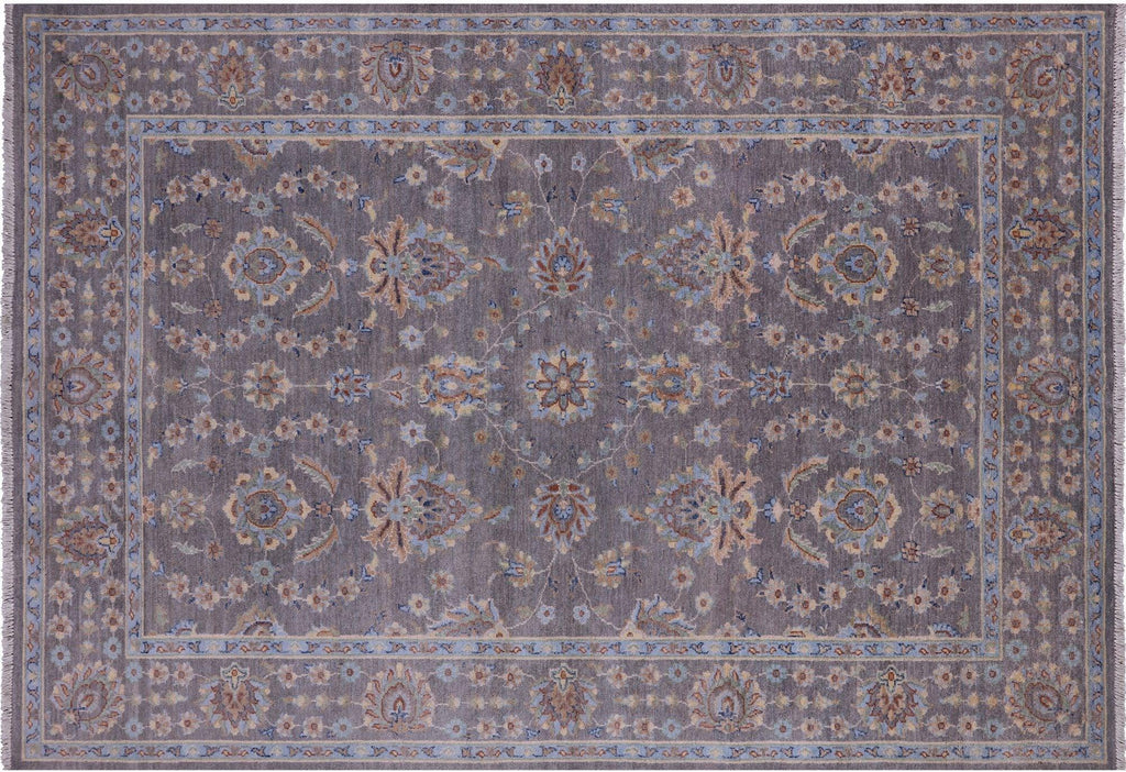 Turkish Oushak Handmade Wool Rug - Manhattan Rugs