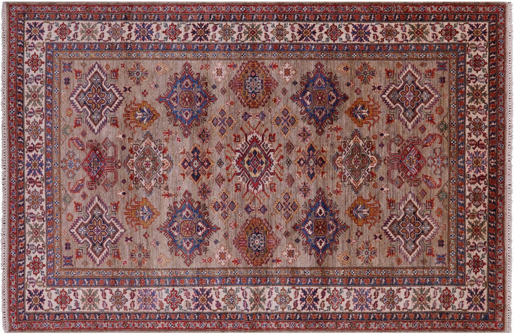 Hand Knotted Super Kazak Wool Rug - Manhattan Rugs