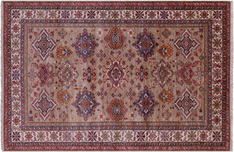 Hand Knotted Super Kazak Wool Rug - Manhattan Rugs