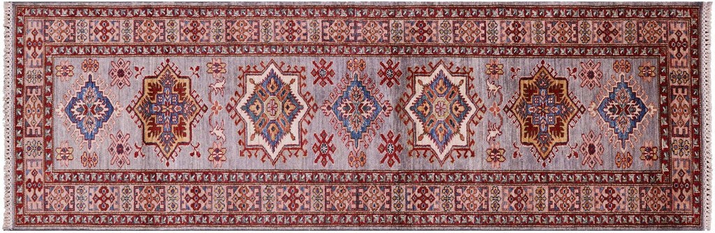 Runner Super Kazak Hand-Knotted Rug - Manhattan Rugs
