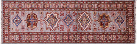 Runner Super Kazak Hand-Knotted Rug - Manhattan Rugs