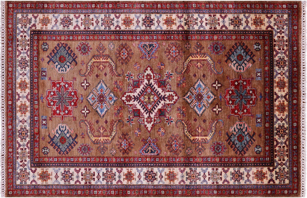 Handmade Super Kazak Wool Rug - Manhattan Rugs