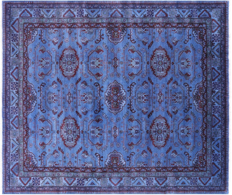 Handmade Super Kazak Full Pile Overdyed Rug - Manhattan Rugs
