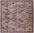 Square Hand-Knotted Persian Ziegler Wool Rug - Manhattan Rugs