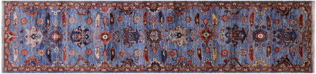 Persian Fine Serapi Hand Knotted Wool Runner Rug - Manhattan Rugs