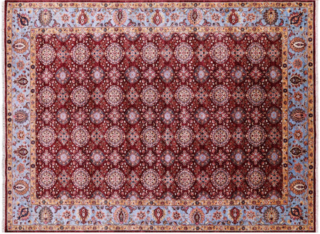 Hand-Knotted Persian Tabriz Wool Rug - Manhattan Rugs