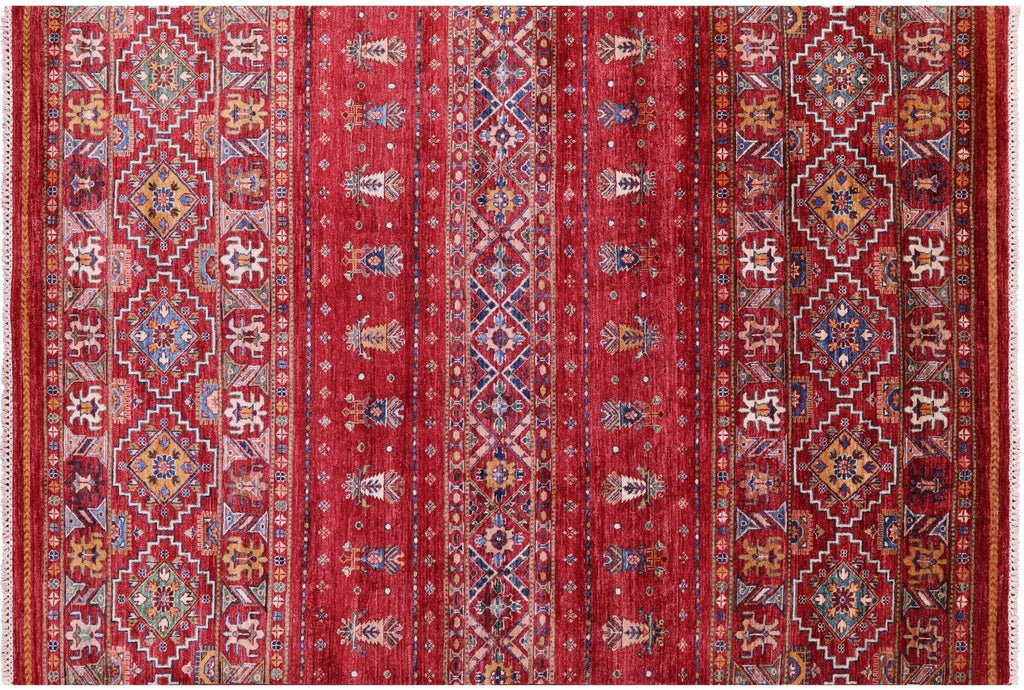 Super Kazak Khorjin Handmade Wool Rug - Manhattan Rugs