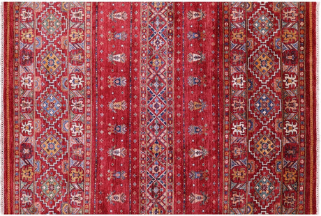 Super Kazak Khorjin Handmade Wool Rug - Manhattan Rugs