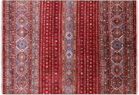 Super Kazak Khorjin Hand Knotted Rug - Manhattan Rugs