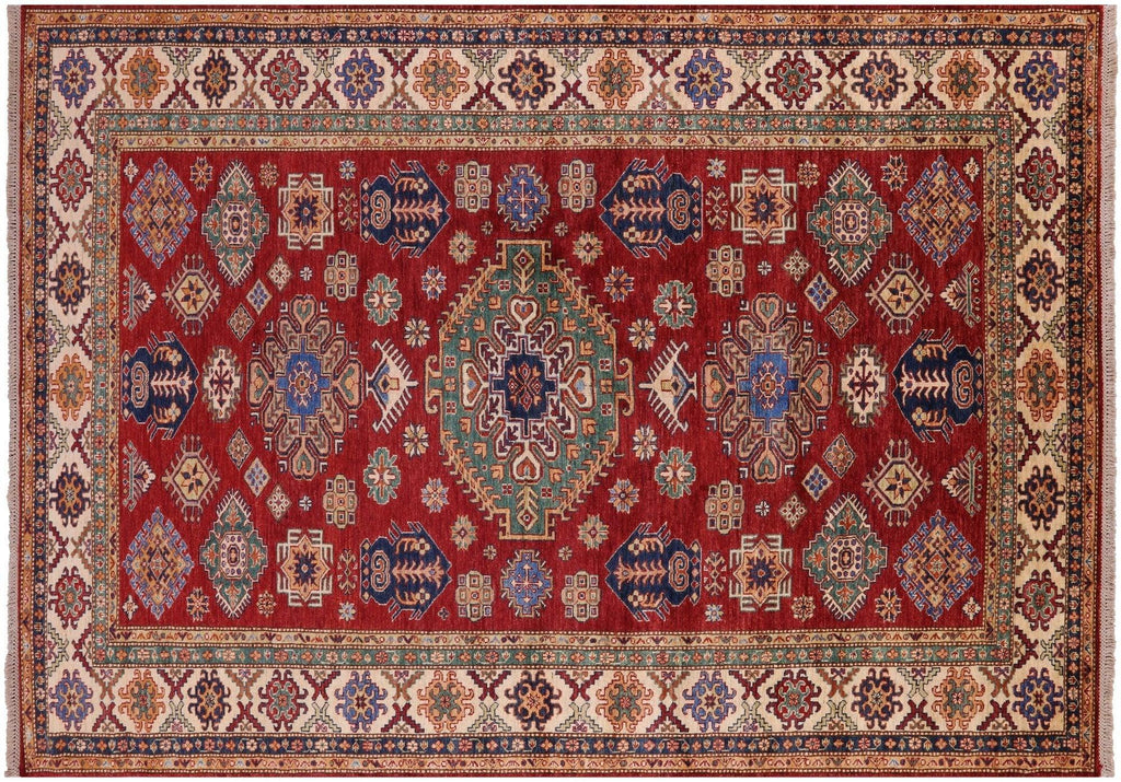 Super Kazak Hand Knotted Wool Rug - Manhattan Rugs
